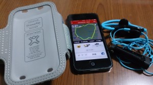 iPhone + XtremeMacアームバンド+MW 600 + MDA-200
