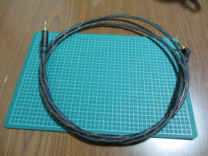 SONY MDR-1RMK2用自作ケーブル