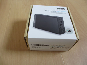 ANKER 40W 5Port USB充電器外装