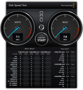 無線経由のAirmac Extreme Diskのパフォーマンス