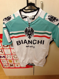 Bianchi サイクルジャージ 上 半袖