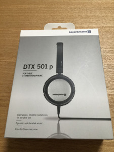 beyerdynamic DTX 501pの外箱