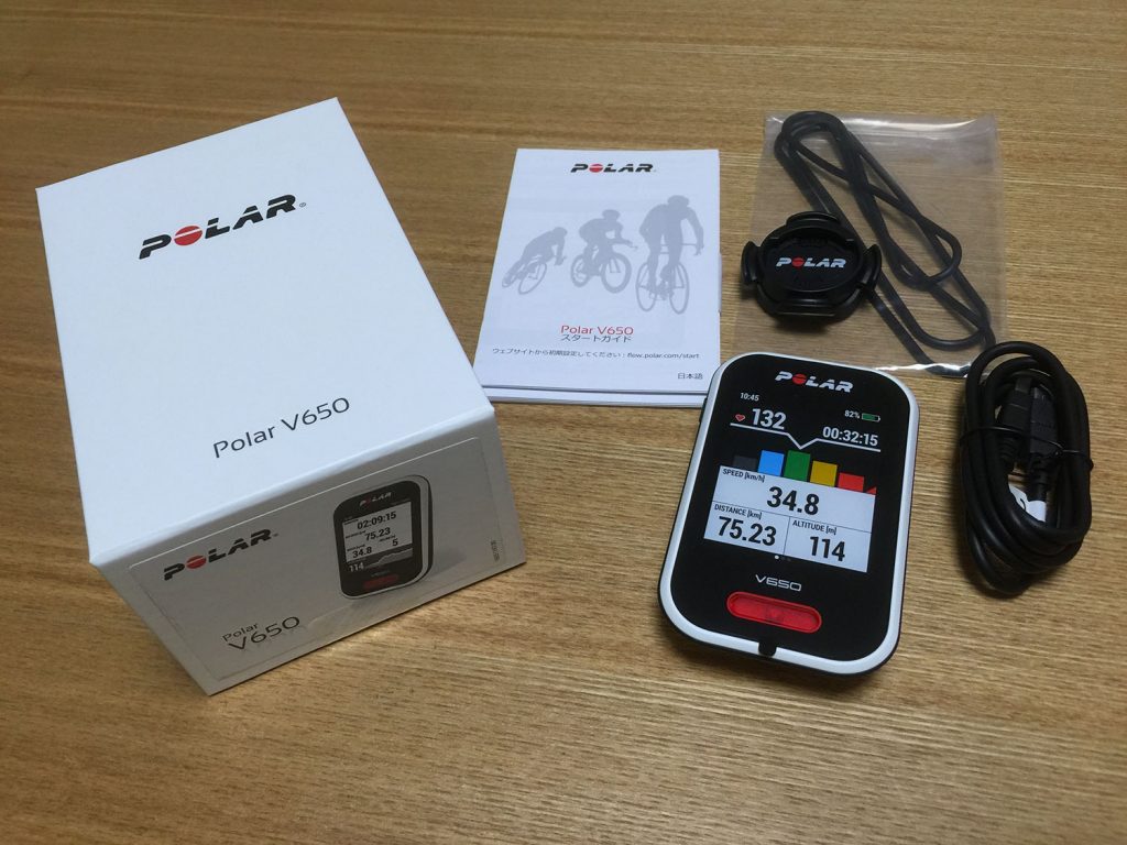 メインサイコン Polar V650