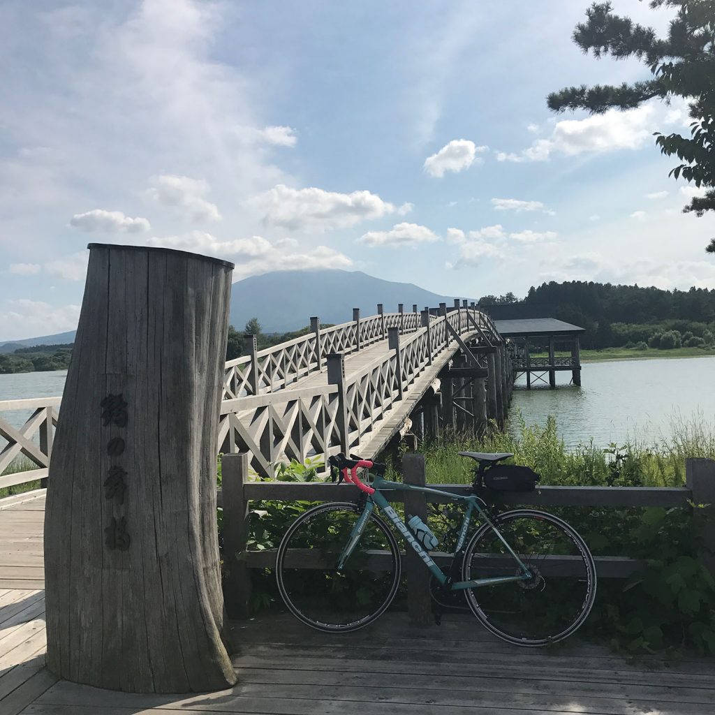 青森入り当日に行った鶴の舞橋で有名な津軽富士見湖